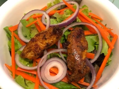 วิธีทำ สลัดผักอกไก่ฟาฮิต้า วิธีทำ สลัดผักอกไก่ฟาฮิต้า