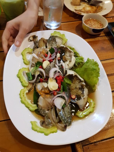 ยำปูม้า