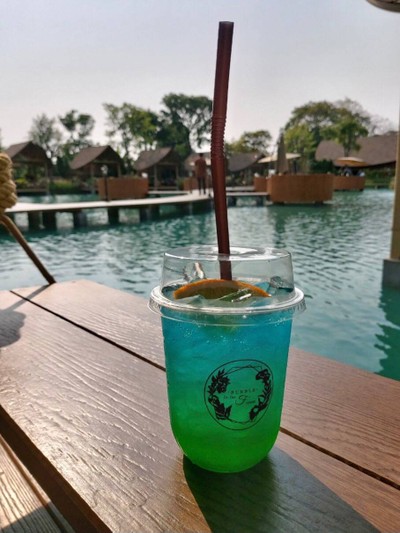 บลูฮาวายแอปเปิ้ลโซดา