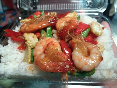 อร่อยครับ กระเพรากุ้ง เหมาะสมกับราคาจิงๆคับ ถูกใจคับ ไว้จะมาสั่งอีกนะคับ