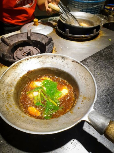 กุ้งอบวุ้นเส้น