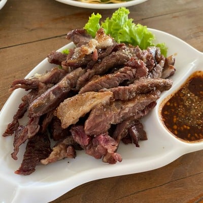 เนื้อย่างโคขุนกำแพงแสน