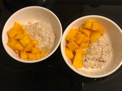 วิธีทำ Fruit and Oatmeal