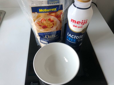 วิธีทำ Fruit and Oatmeal