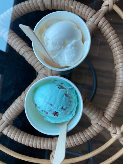 ไอศกรีม มิ้นต์ช็อกโกแลต