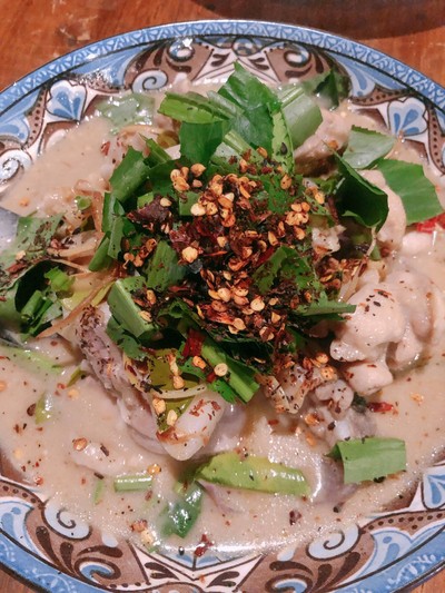 ไก่รวนปลาร้า