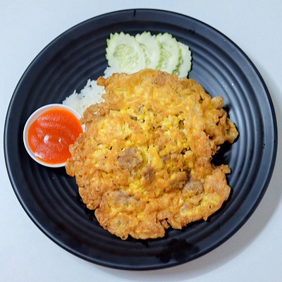 ข้าวไข่เจียวหมูสับ