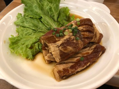 หมูย่างหมักซอสเกาหลี