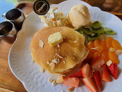แพนเค้กผลไม้รวม