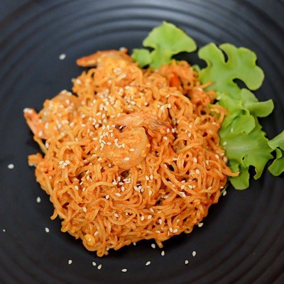 มาม่ากุ้งแซ่บเกาหลี