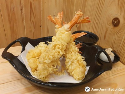 Handfried Ebi Tempura