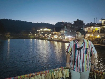 วิวเมืองยามค่ำคืนก่อนจะไปเดินช๊อปปิ้งกันต่อ