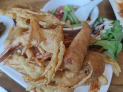 ตำทะเลกรอบ