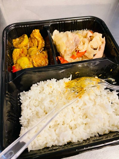 ผัดผักรวมใส่หมู