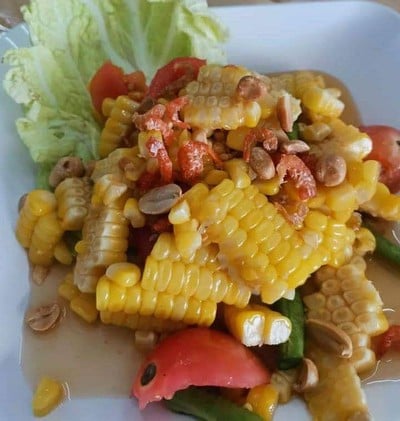 ตำข้าวโพด