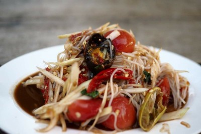 ส้มตำปูปลาร้า