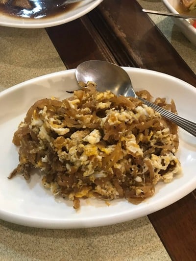 เมนูของร้าน ห้องอาหารมาลัย งามดูพลี