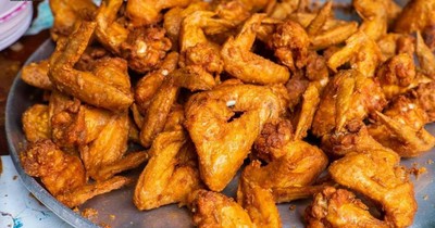 ปีกไก่ทอดเกลือ