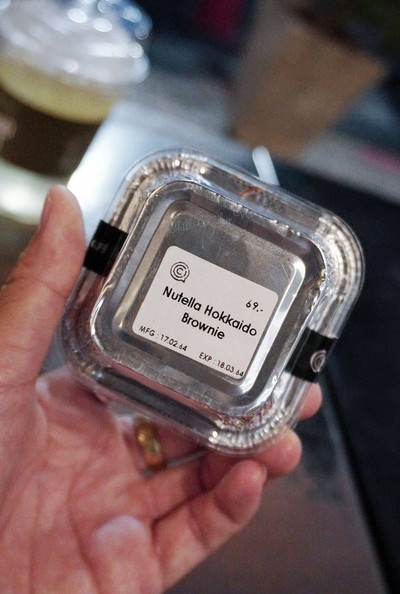 Nutella Hokkaido Brownie