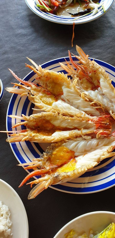 กุ้งแม่น้ำแผา