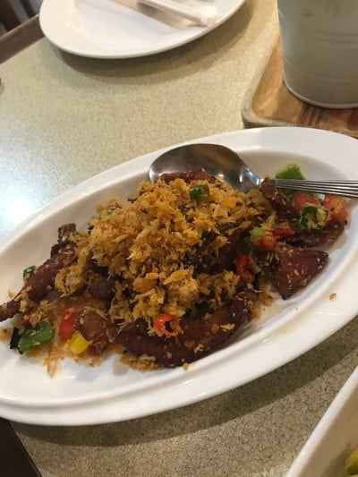 เมนูของร้าน ห้องอาหารมาลัย งามดูพลี