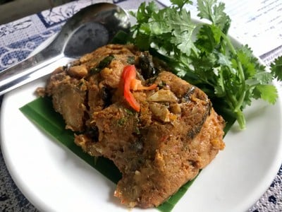 เมนูของร้าน ก๋องคำ อาหารพื้นเมืองแม่ริม