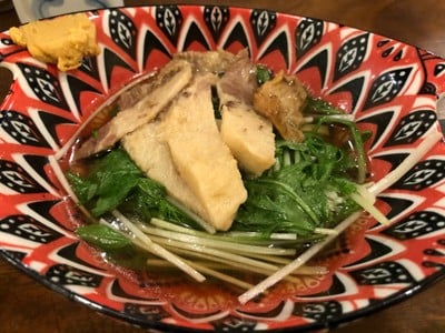 Saezuri Mizuna(ลิ้นปลาวาฬกับผักมิซูนะ)