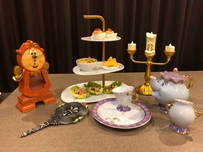 Tuna Afternoon Tea with Princess Belle Squad 