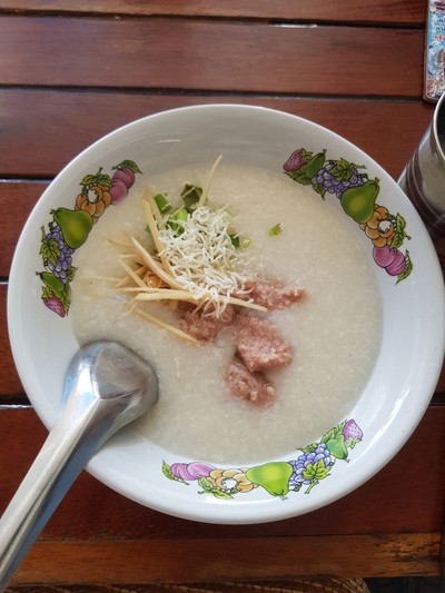 โจ๊กหมู+ไข่