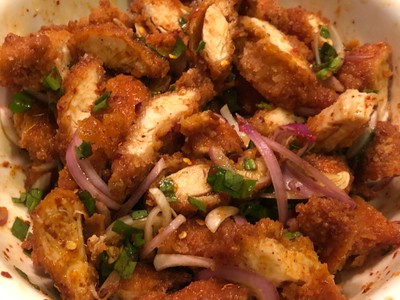 วิธีทำ ยำไก่แซ่บ