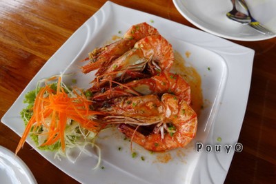 กุ้งทอดกระเทียม