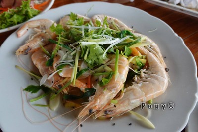 กุ้งลวก