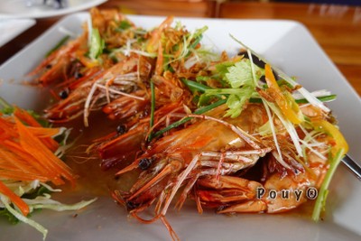 กุ้งซอสมะขาม