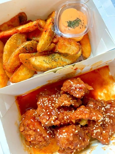 ไก่ทอดซอสโกชูจัง
