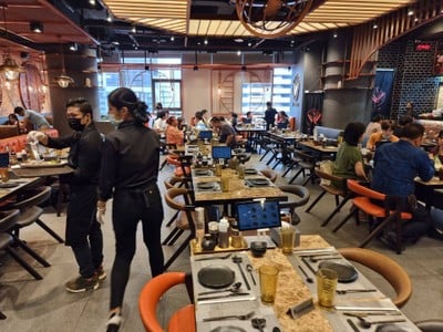 บรรยากาศ Wisdom International Buffet Siam Square One ชั้น5