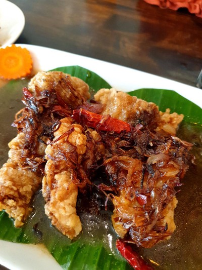 ปลาราดซอสมะขาม