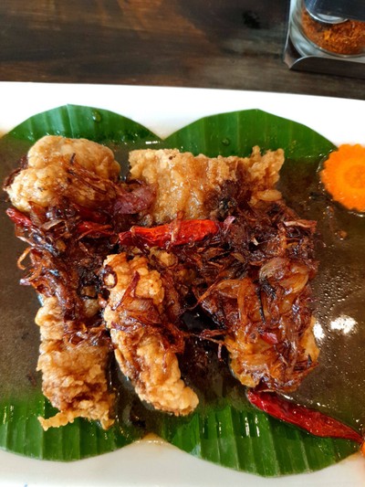 ปลาราดซอสมะขาม