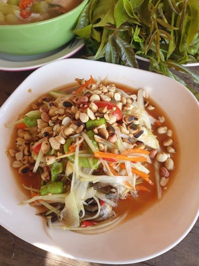 ตำปลาร้า
