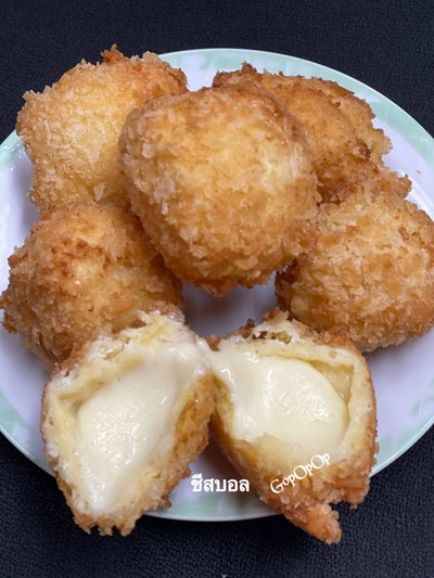 วิธีทำ ชีสบอล 🧀🧀