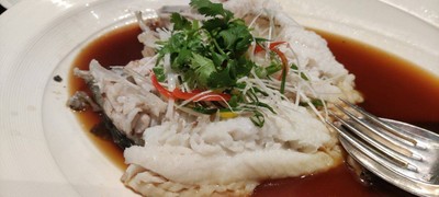 ปลาบู่นึ่งซีอิ้ว