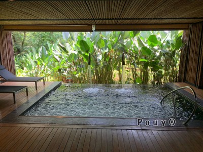 อ่างน้ำในโซนสปา ชอบที่สุด