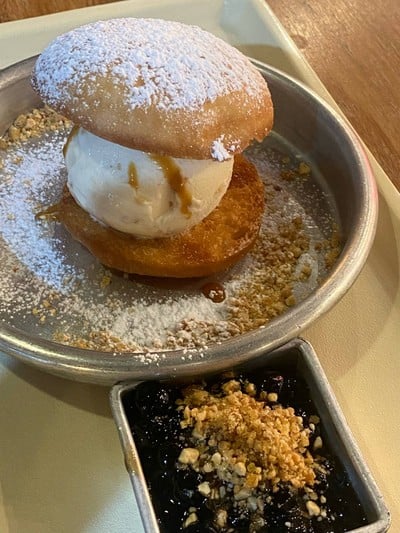 หมั่นโถวทอด 1 ลูก