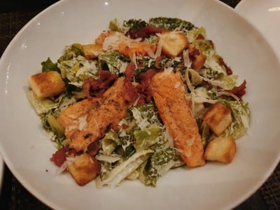 The Beach Club Caesar Salad (Salmon)