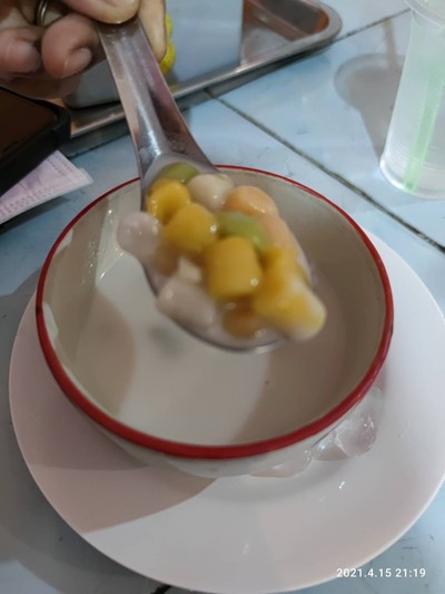 บัวลอยน้ำกะทิ(ไม่ใส่ไข่)