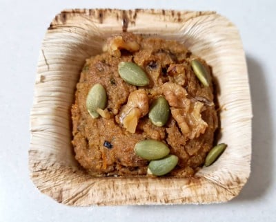 Pumpkin Carrot Walnut Loaf