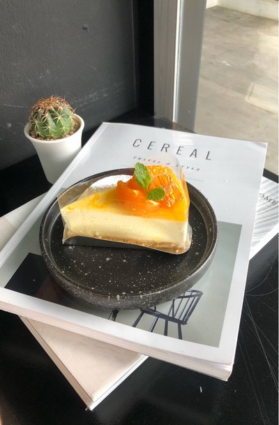 Orange honey cheese cake