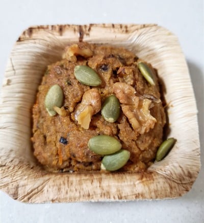 Pumpkin Carrot Walnut Loaf