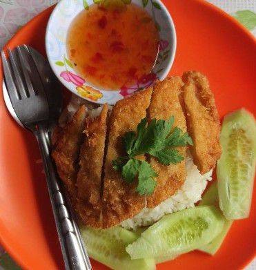 ข้าวมันปลาทอด