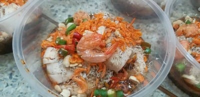 กระท้อนสดทรงเครื่องยำเลย(สด)