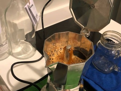 วิธีทำ ชาเขียว Moka pot วิธีทำ ชาเขียว Moka pot